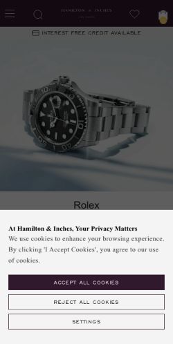 Mobile page screenshot