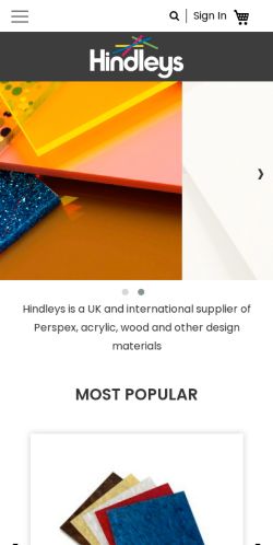 Mobile page screenshot