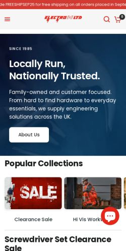 Mobile page screenshot