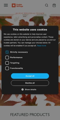 Mobile page screenshot
