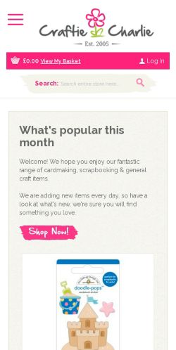 Mobile page screenshot