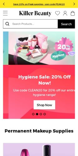 Mobile page screenshot