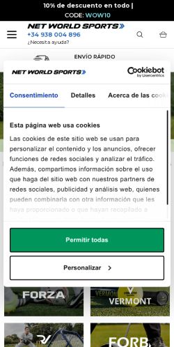 Mobile page screenshot