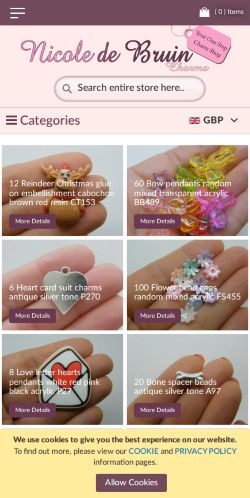 Mobile page screenshot