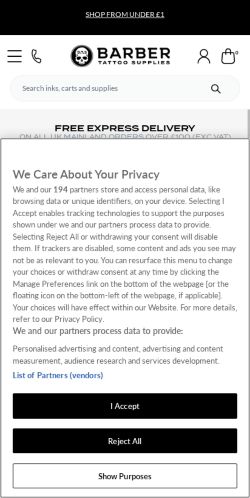 Mobile page screenshot