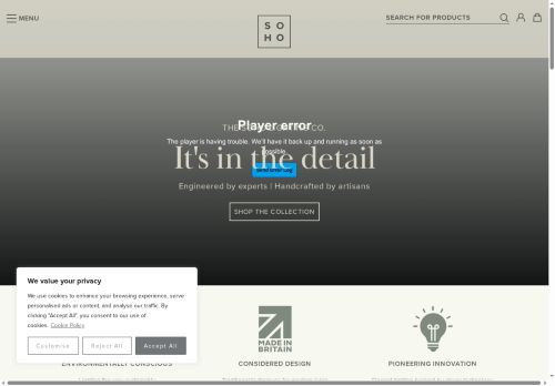 Desktop page screenshot