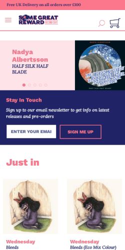 Mobile page screenshot