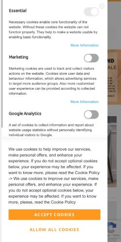 Mobile page screenshot