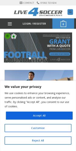 Mobile page screenshot