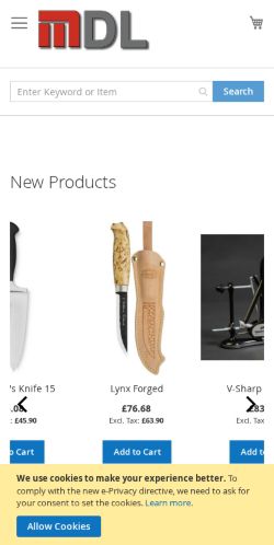 Mobile page screenshot