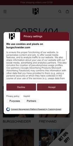 Mobile page screenshot