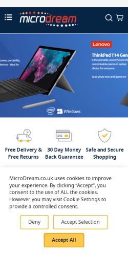 Mobile page screenshot