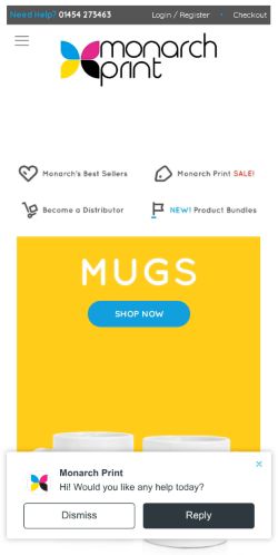 Mobile page screenshot