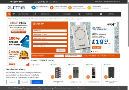 Desktop page screenshot