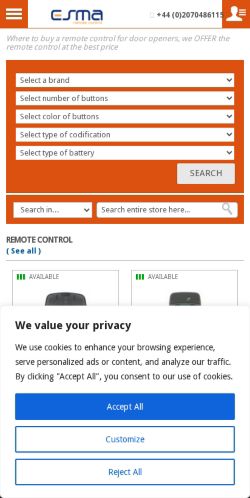 Mobile page screenshot