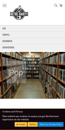 Mobile page screenshot