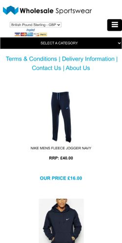 Mobile page screenshot