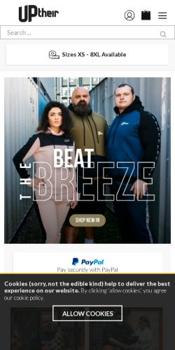 Mobile page screenshot