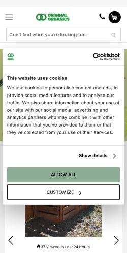 Mobile page screenshot