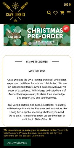 Mobile page screenshot