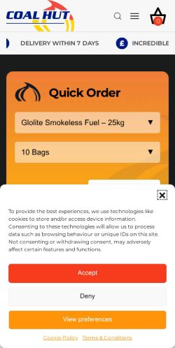 Mobile page screenshot