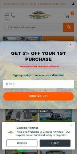 Mobile page screenshot