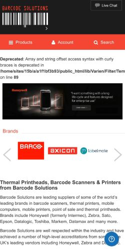 Mobile page screenshot