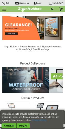 Mobile page screenshot