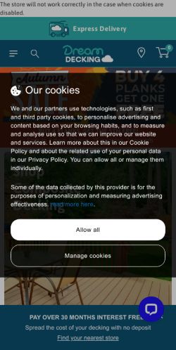 Mobile page screenshot