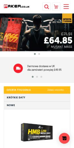 Mobile page screenshot
