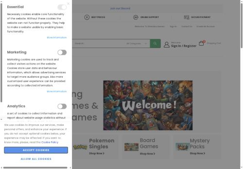 Desktop page screenshot