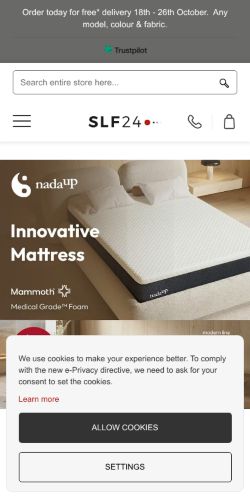 Mobile page screenshot