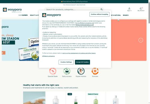 Desktop page screenshot