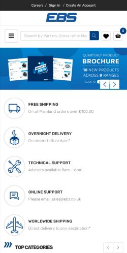 Mobile page screenshot