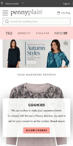 Mobile page screenshot