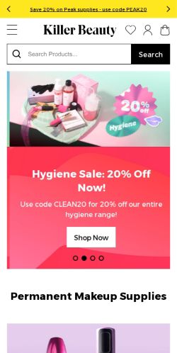 Mobile page screenshot