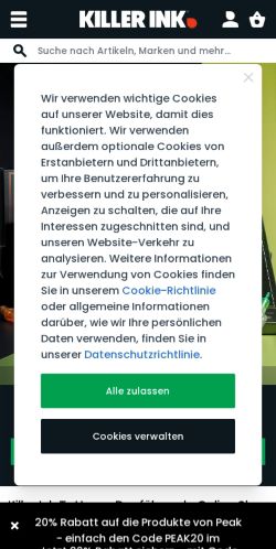 Mobile page screenshot