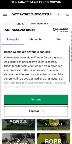 Mobile page screenshot