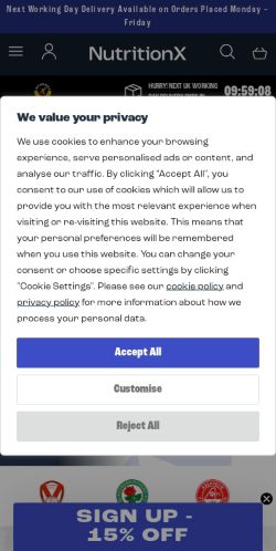 Mobile page screenshot