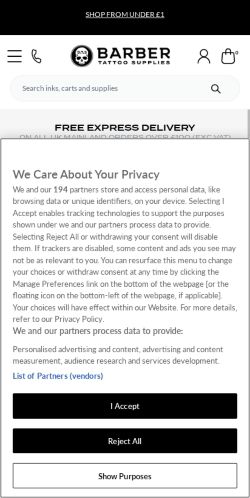 Mobile page screenshot