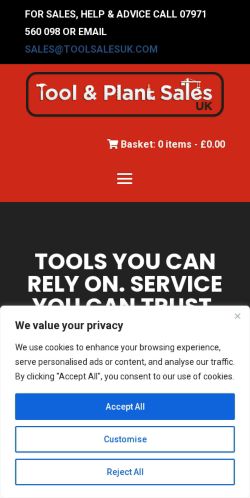 Mobile page screenshot