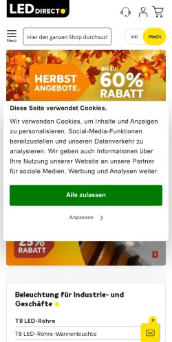 Mobile page screenshot