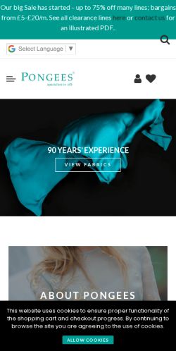Mobile page screenshot