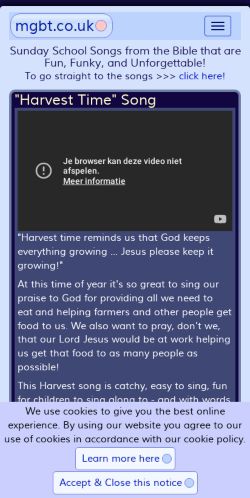 Mobile page screenshot