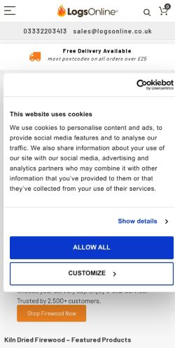 Mobile page screenshot