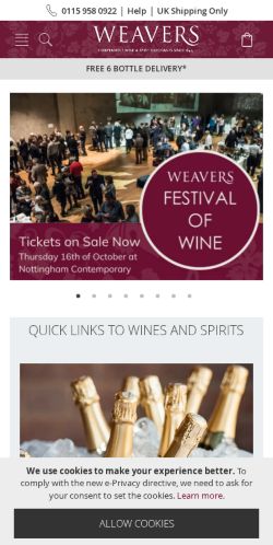 Mobile page screenshot