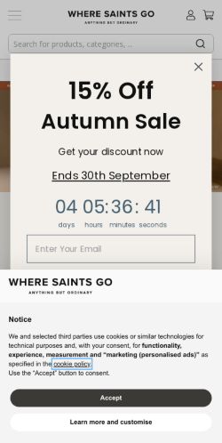 Mobile page screenshot