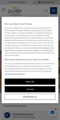 Mobile page screenshot