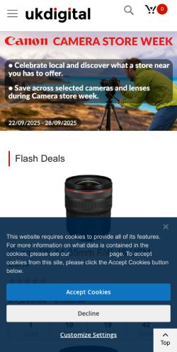 Mobile page screenshot