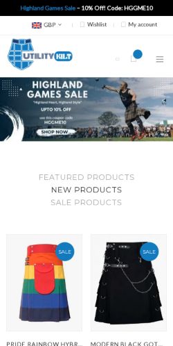 Mobile page screenshot